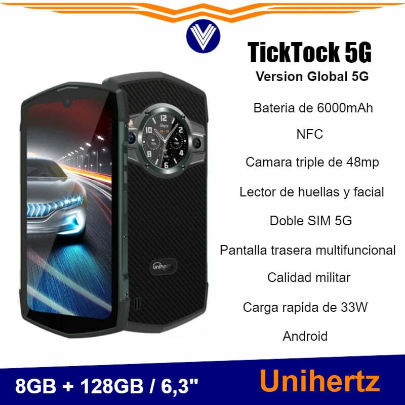 Teléfono Unihertz TickTock 5G