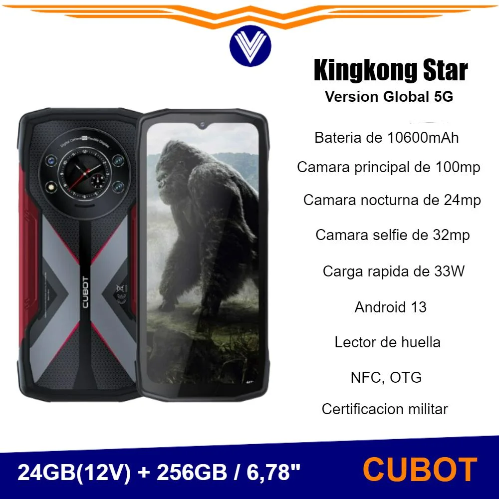 Cubot KingKong Star 5G 12GB 256GB Dual Sim Rojo