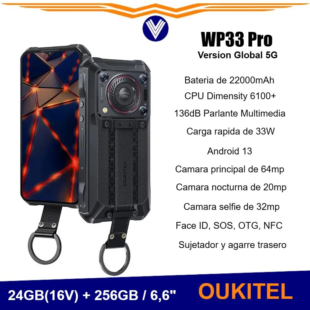 Oukitel WP33 Pro: características, especificaciones y precios